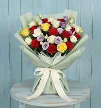 Букет цветов из:  Розы в Клишино