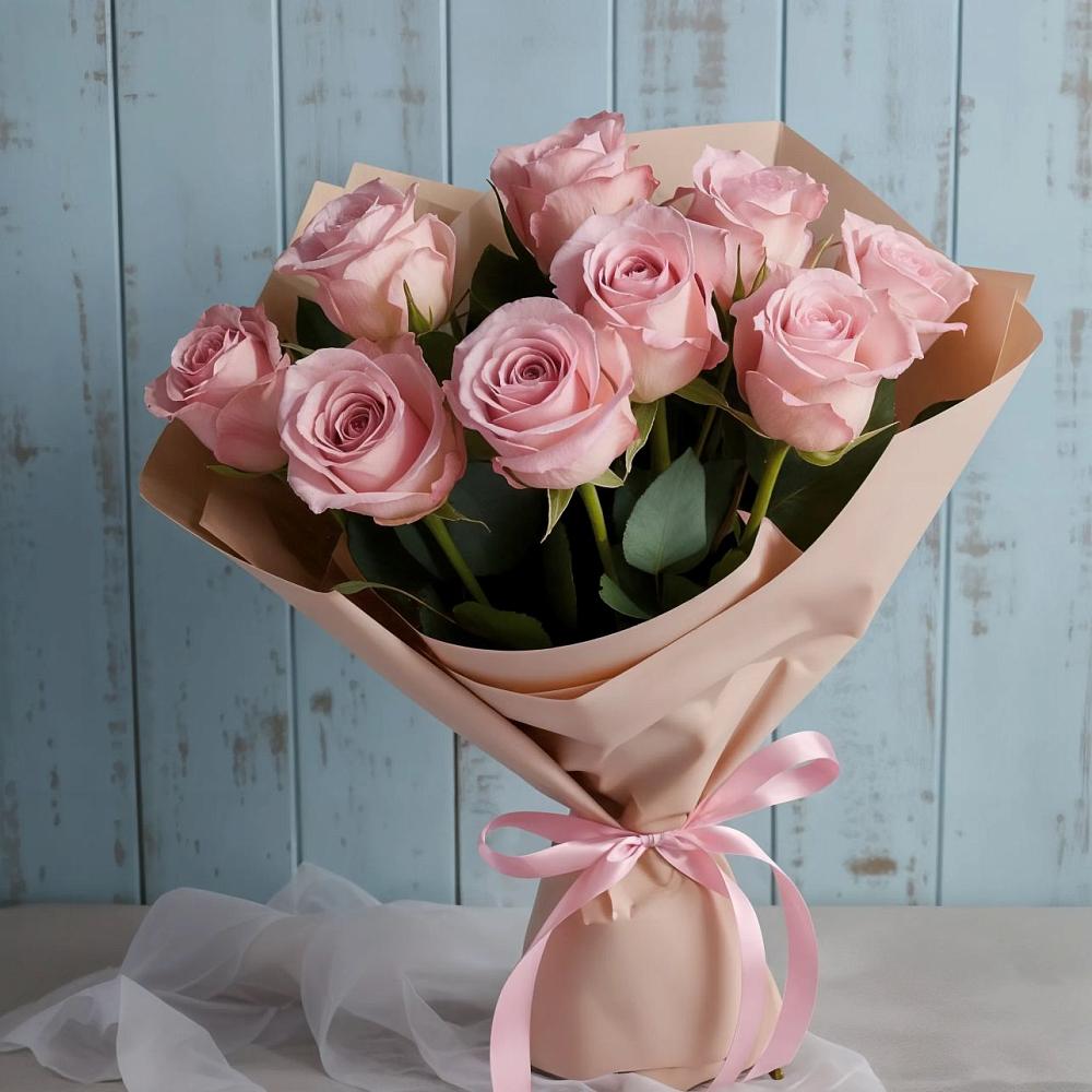 Букет цветов из: Розы в Клишино