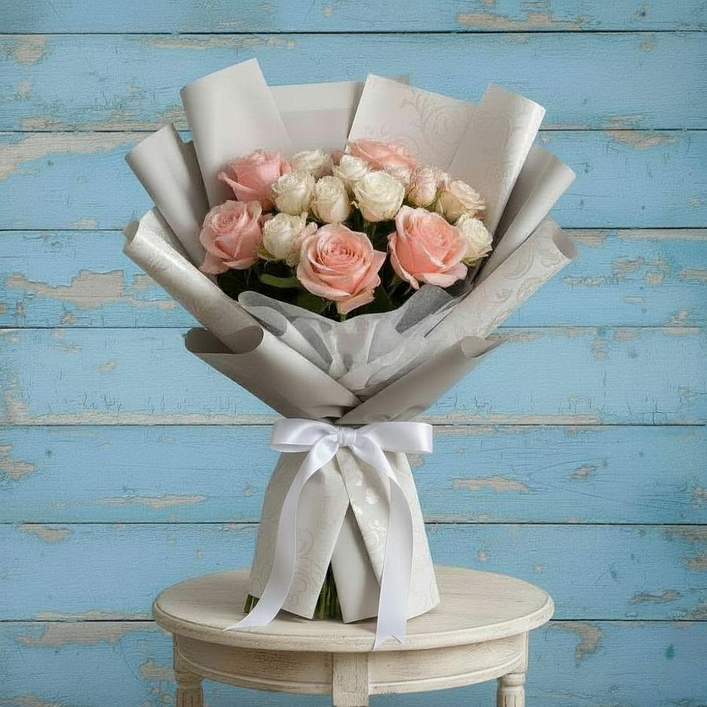 Букет цветов из: Розы в Клишино