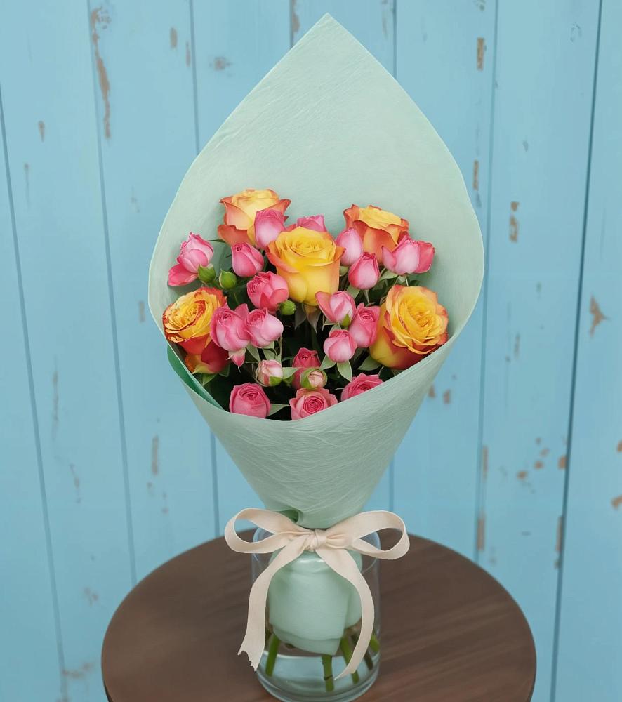 Букет цветов из: Розы в Клишино