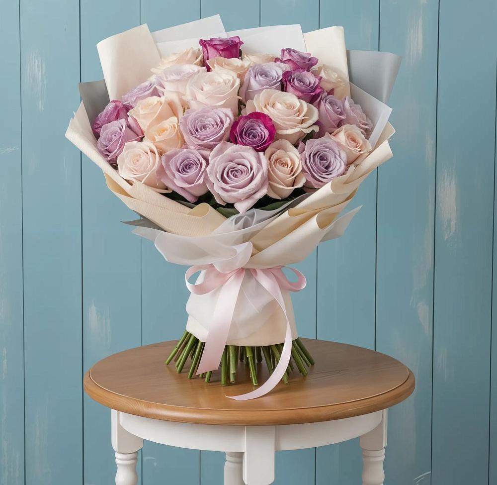 Букет цветов из: Розы в Клишино