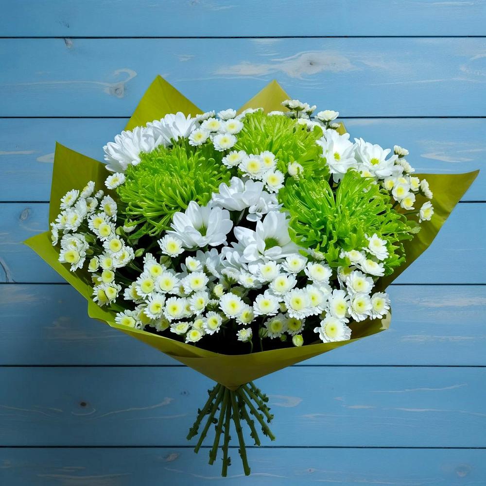 Букет цветов из: Хризантемы в Клишино