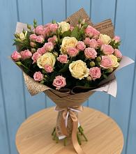 Букет цветов из:  Розы #REPLACE_PRED# Клишино