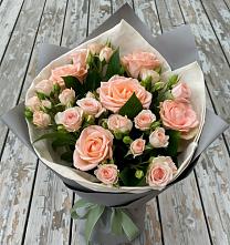 Букет цветов из:  Розы #REPLACE_PRED# Клишино