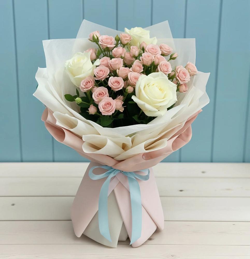 Букет цветов из: Розы в Клишино